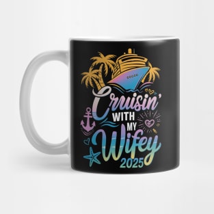 Cruisin With My Husband Wife 2025 Matching Couple Cruising Mug